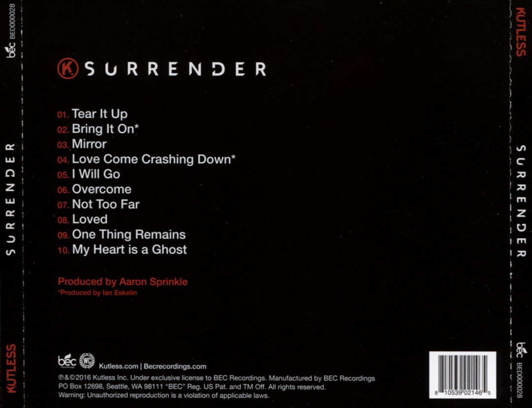 Surrender cover art