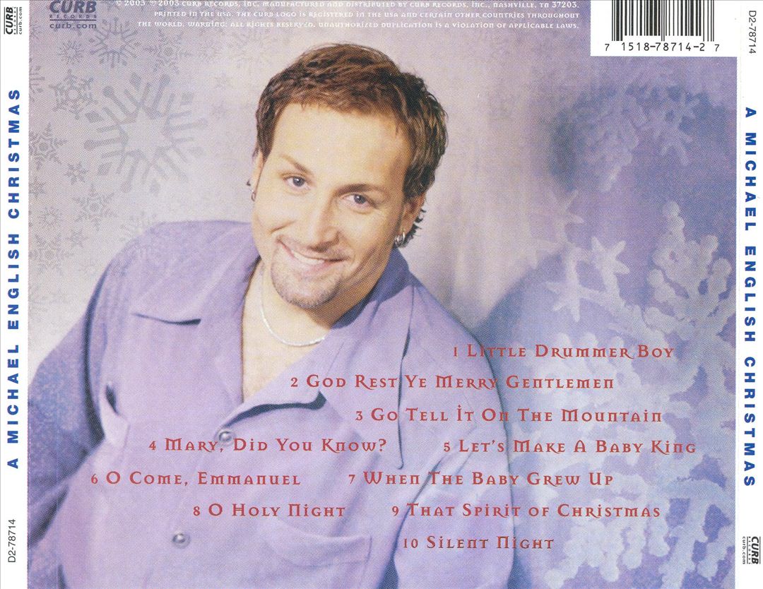 Michael English Christmas cover art