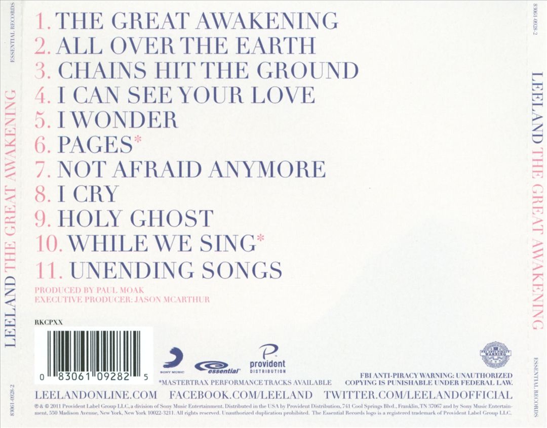 Great Awakening cover art