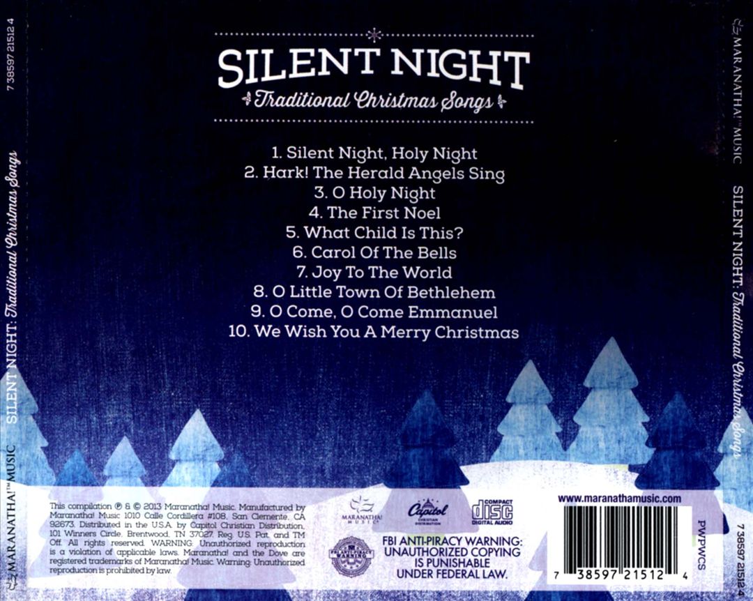 Silent Night: Traditional Christmas Songs cover art
