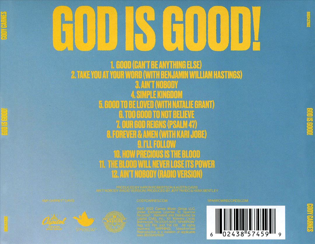 God Is Good! cover art