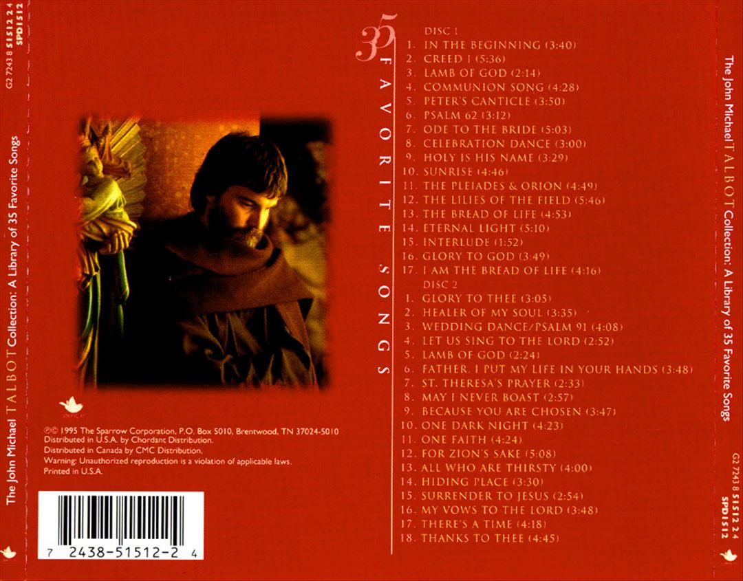 John Michael Talbot Collection cover art