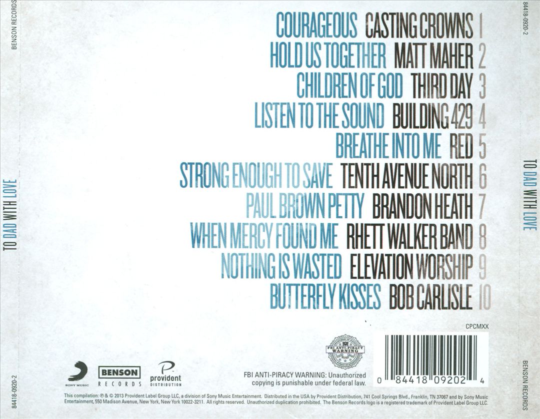 To Dad, With Love cover art