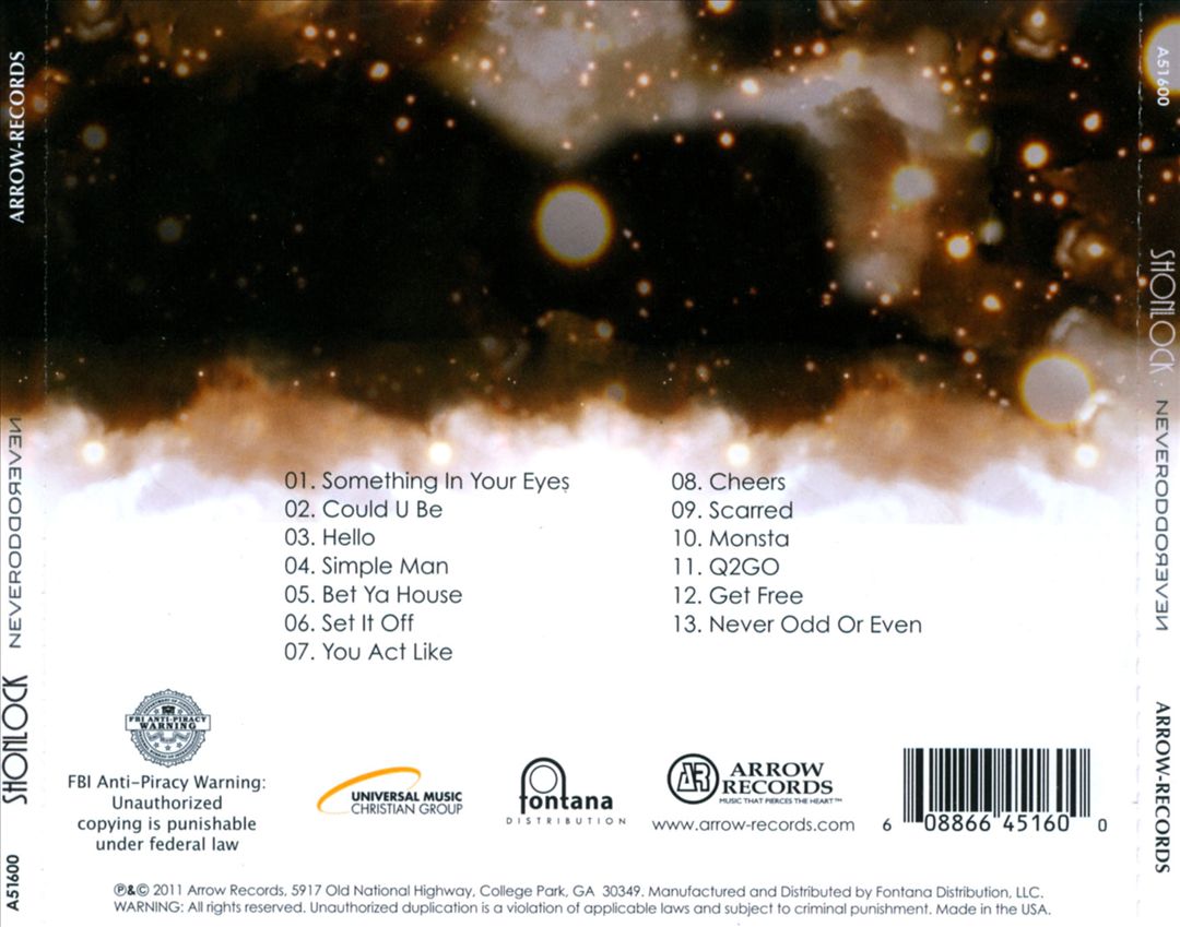 Never Odd or Even cover art