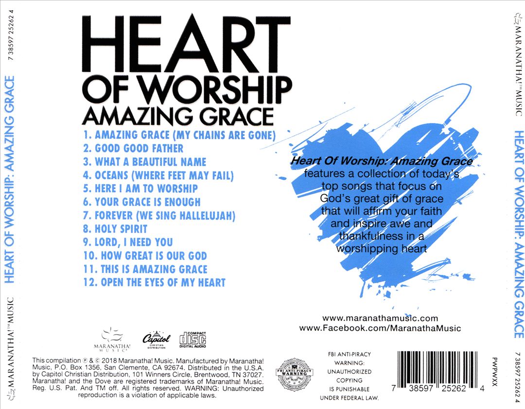 Heart of Worship: Amazing Grace cover art