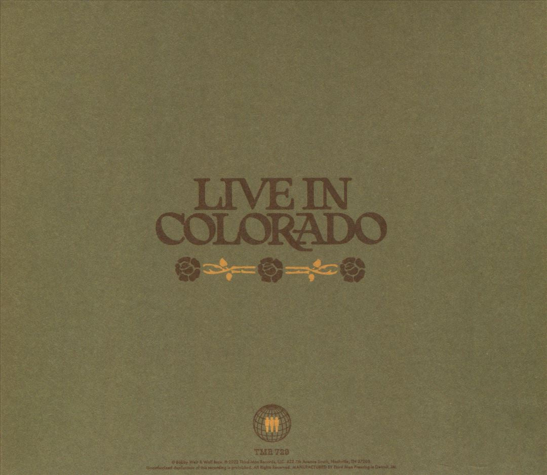 Live in Colorado, Vol. 2 cover art