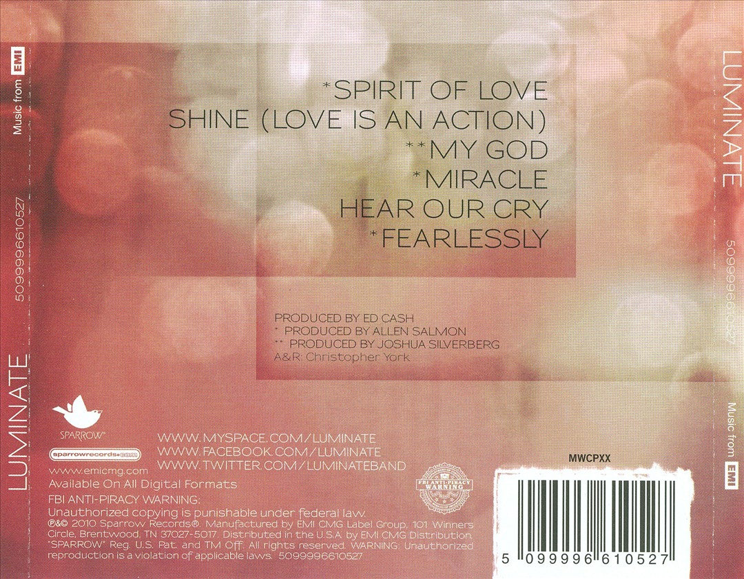 Luminate cover art