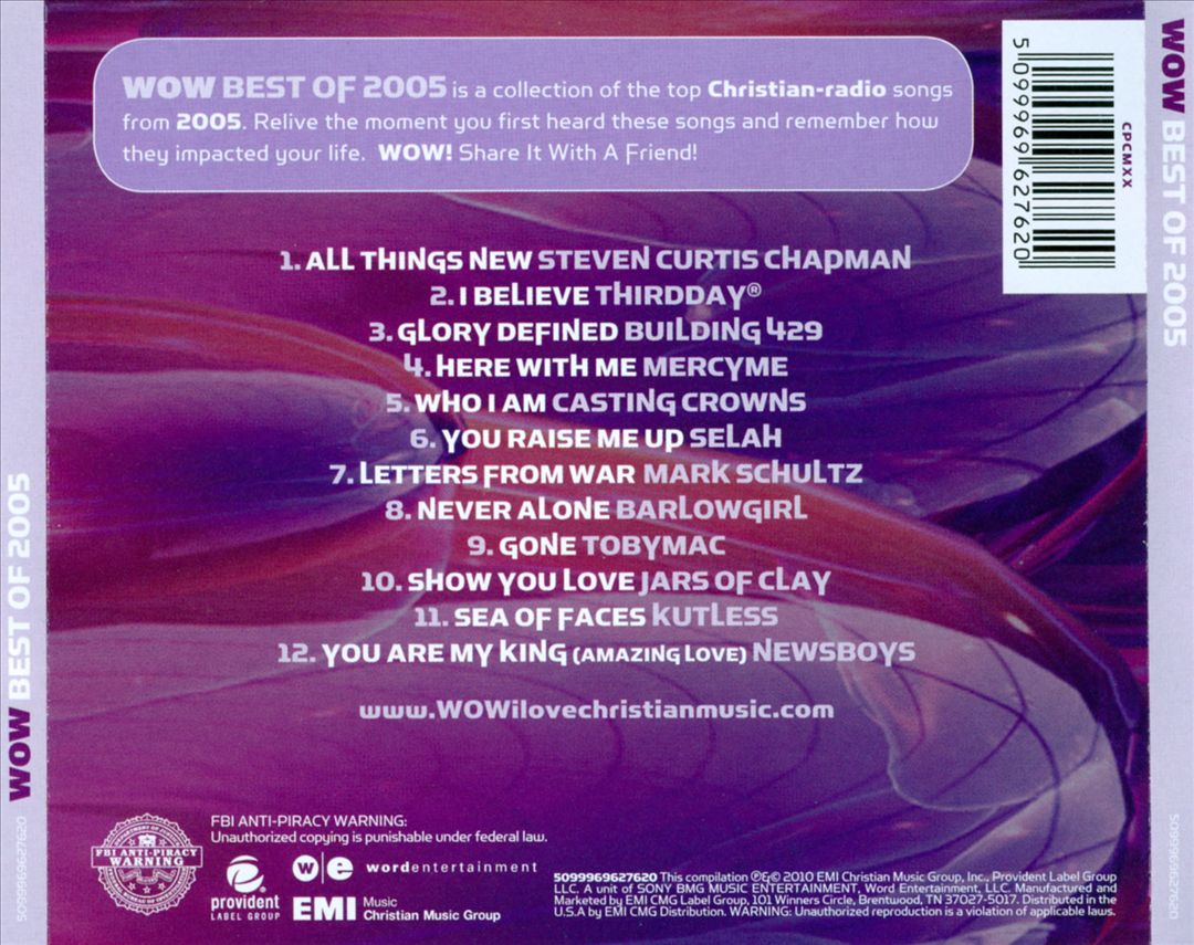 Wow: Best of 2005 cover art