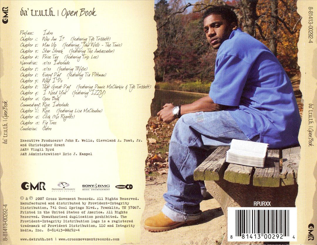 Open Book cover art