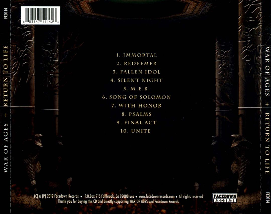 Return To Life cover art