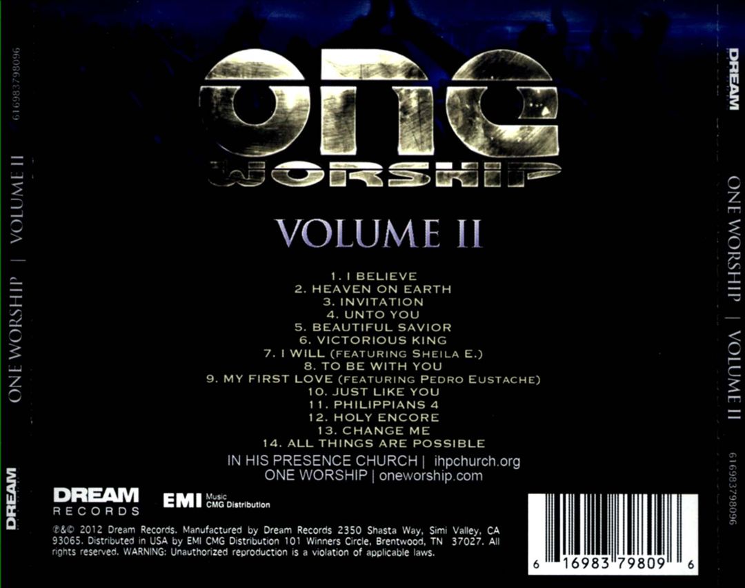 One Worship, Vol. 2 cover art