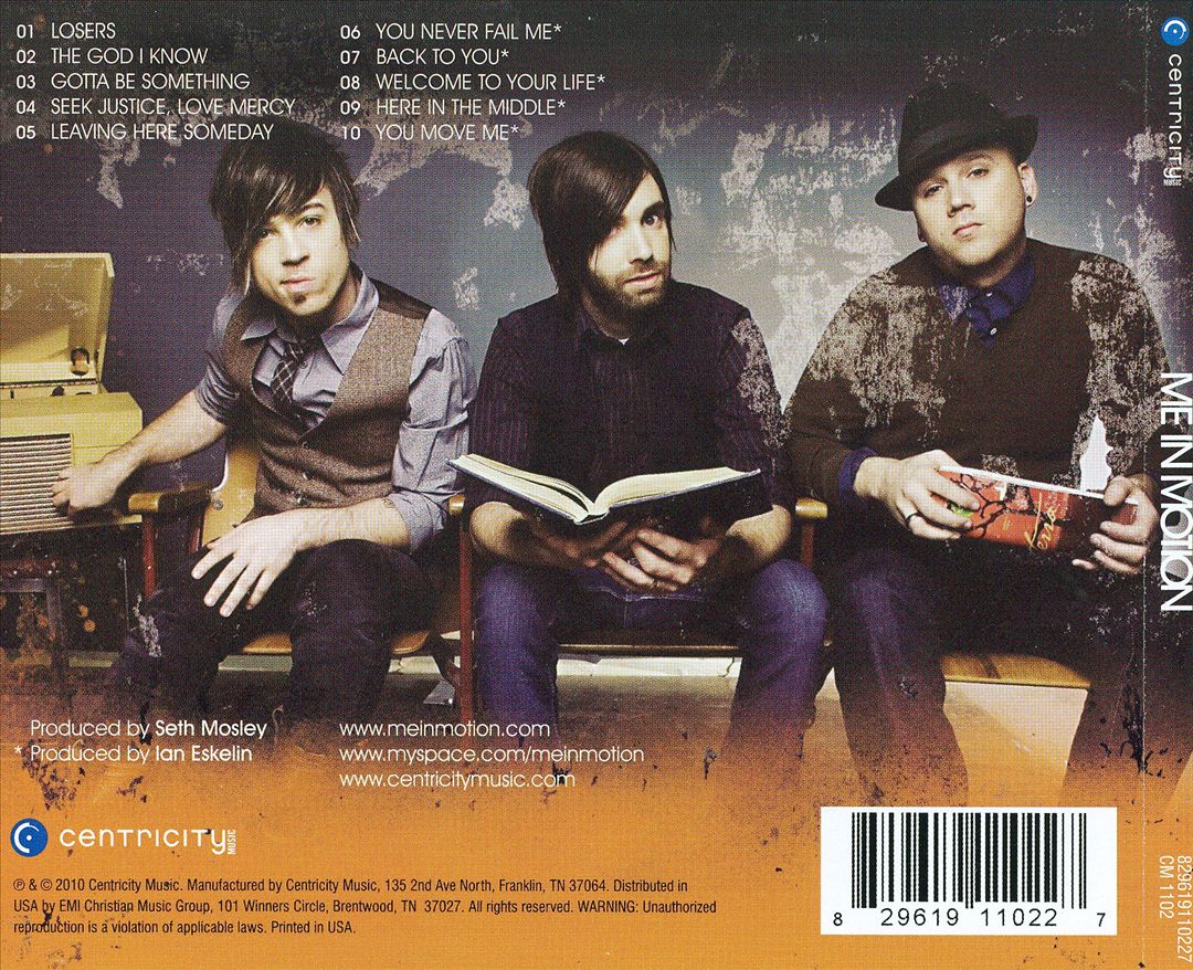 Me in Motion cover art