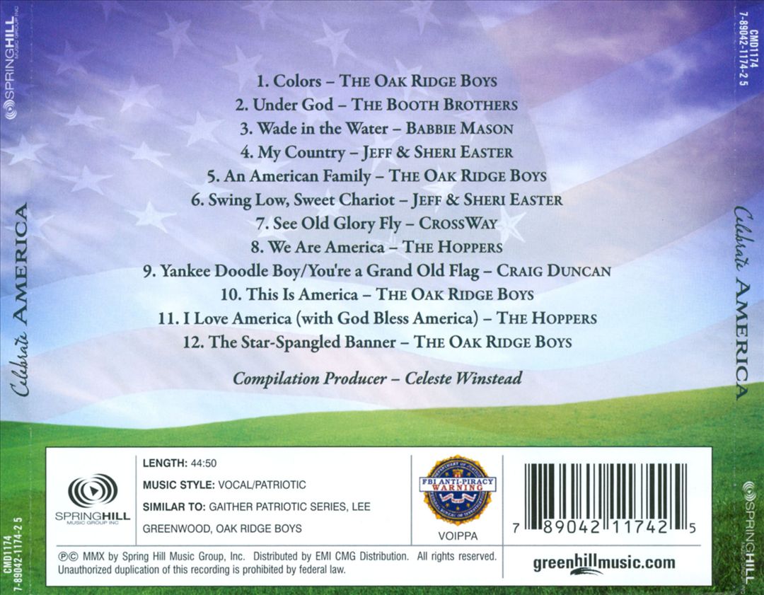 Celebrate America: Songs of Faith & Freedom cover art