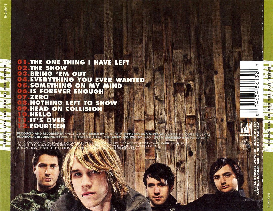 Smile, It's the End of the World cover art