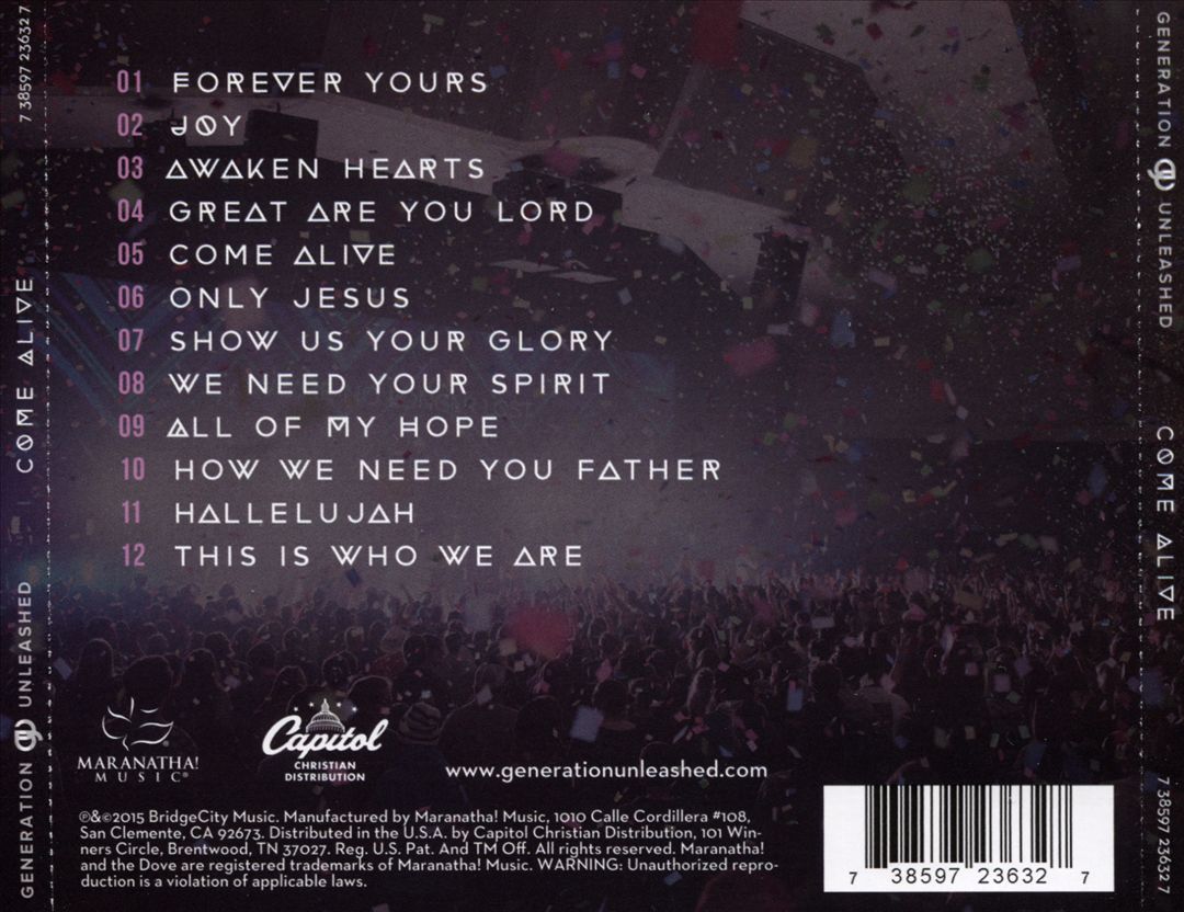 Come Alive cover art