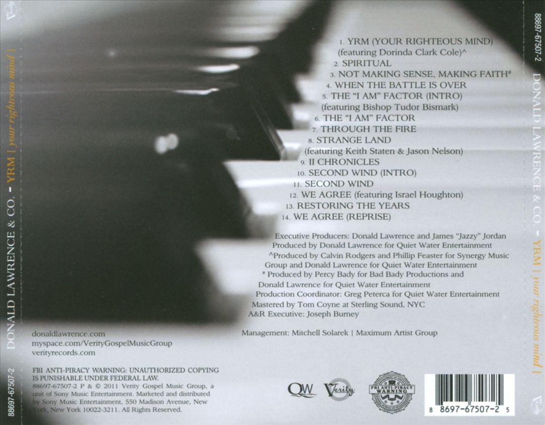 YRM (Your Righteous Mind) cover art