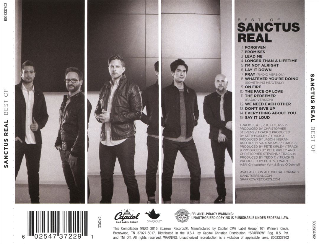 Best of Sanctus Real cover art