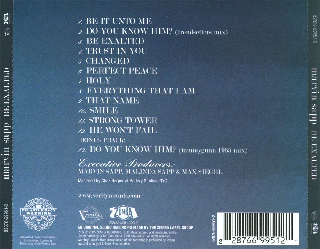 Be Exalted cover art