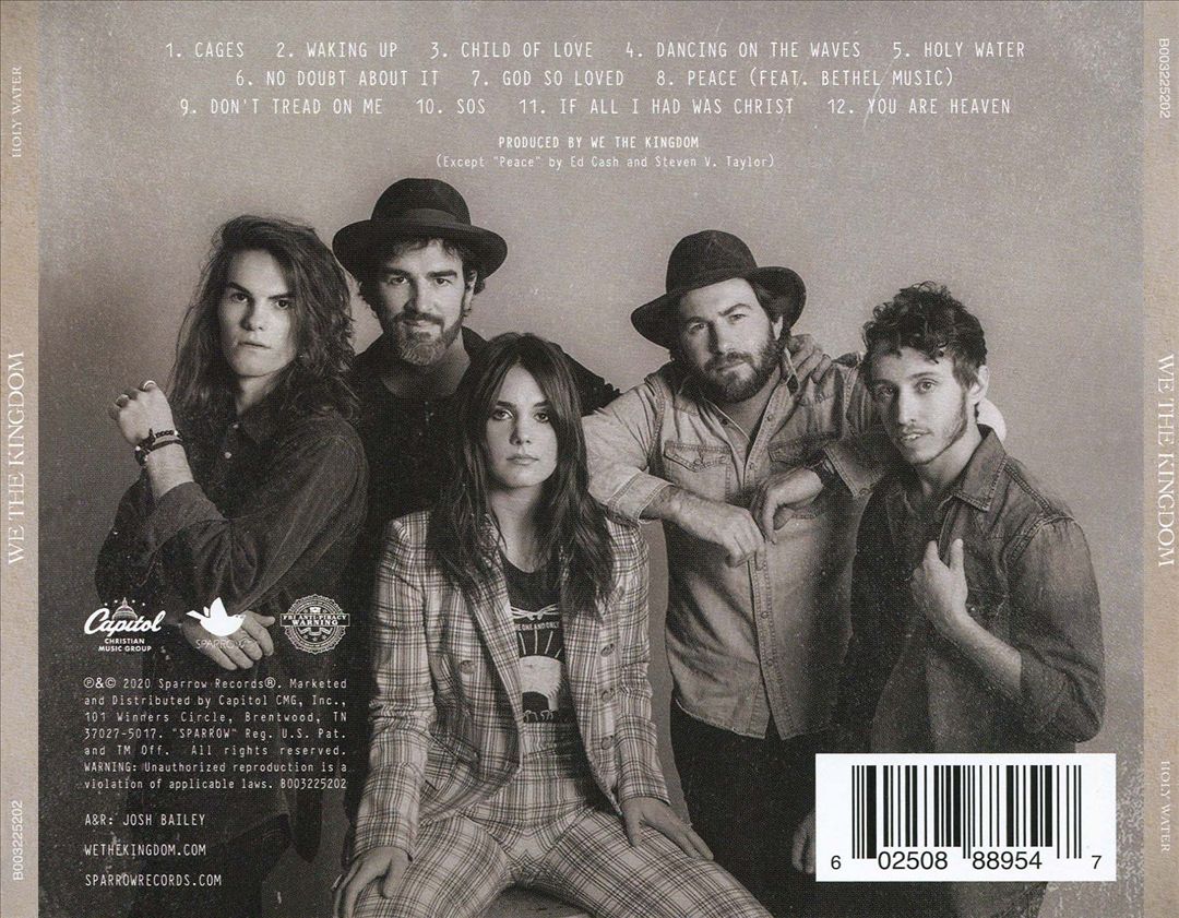 Holy Water cover art