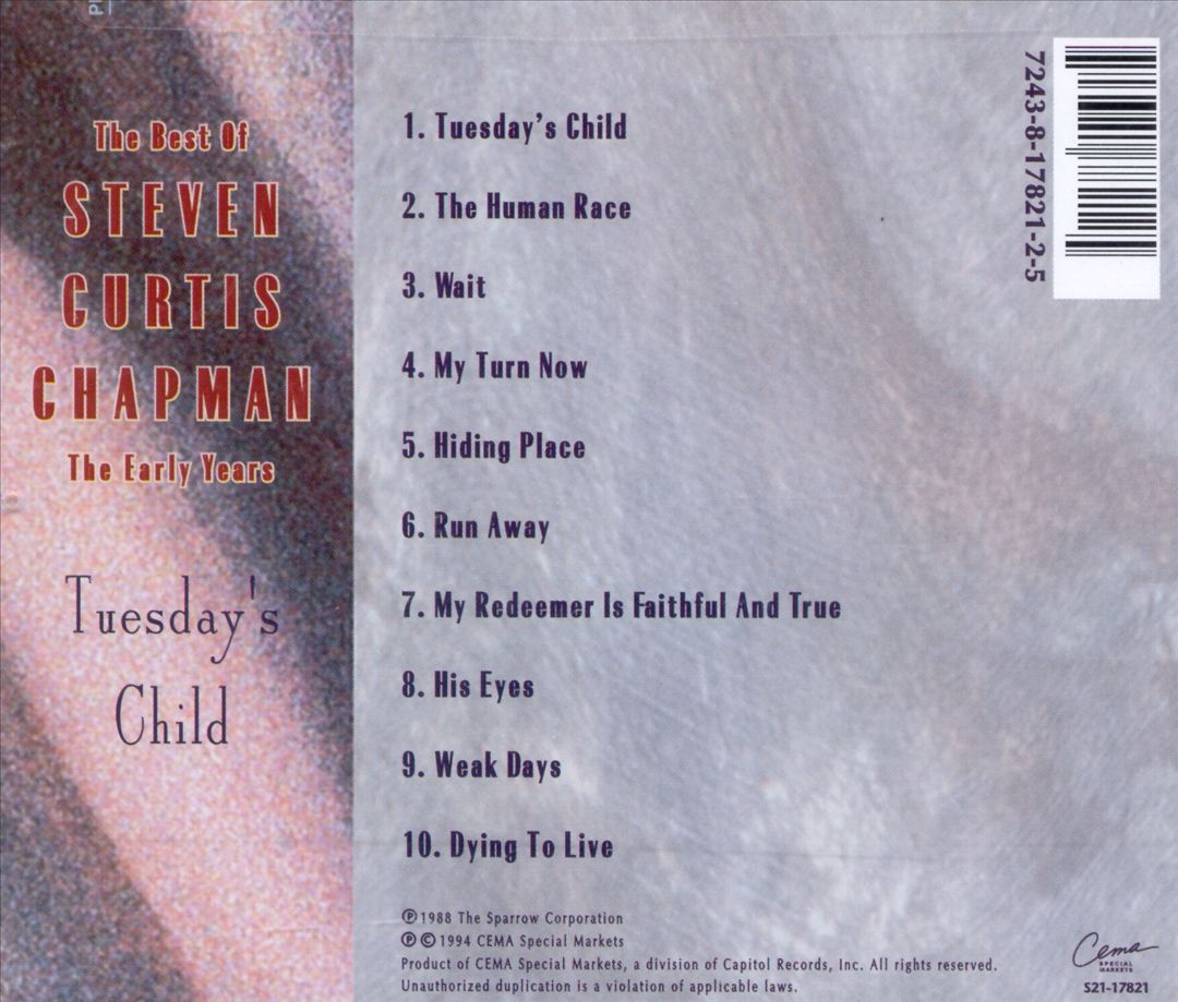 Best of Steven Chapman: The Early Years cover art