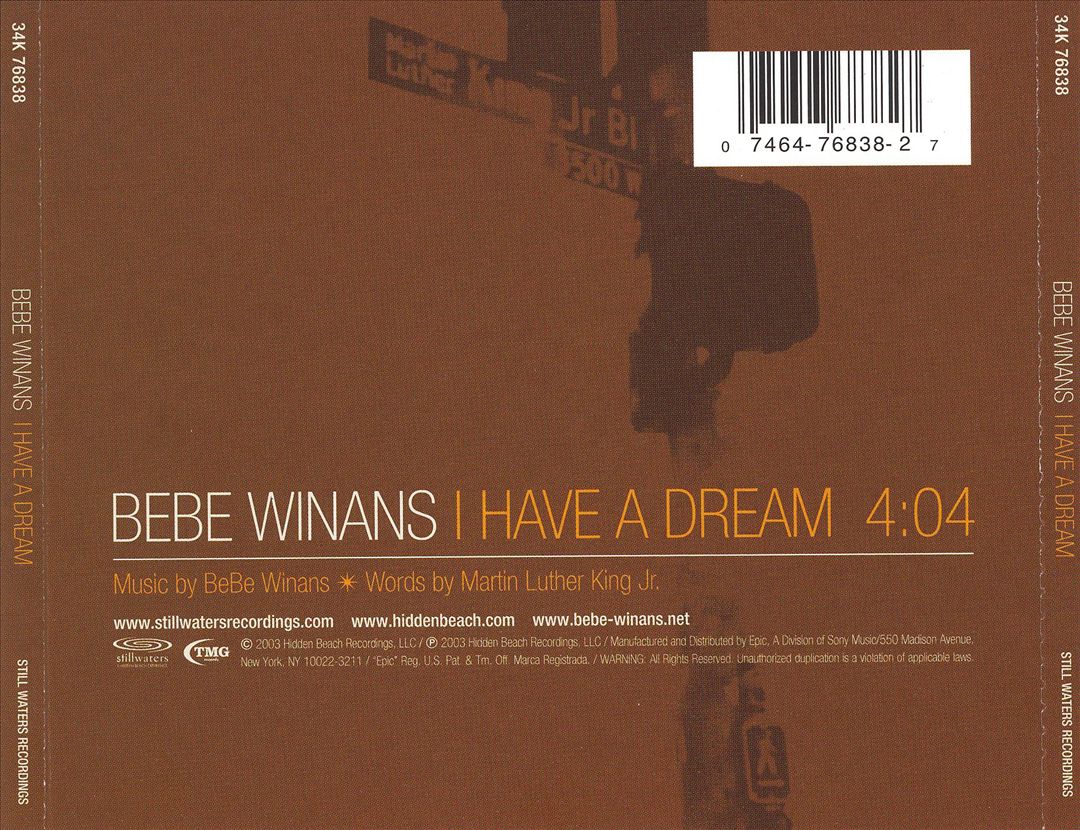 I Have a Dream cover art
