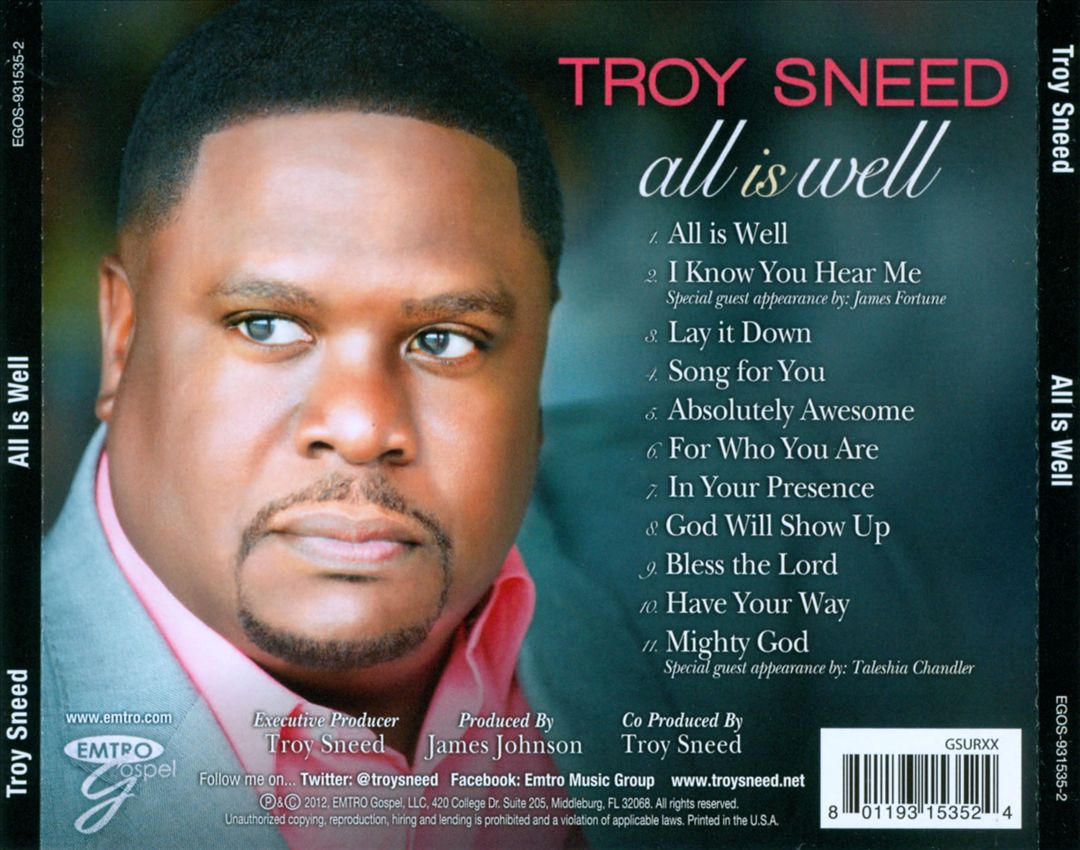 All Is Well cover art