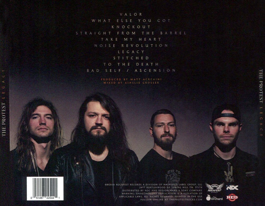 Legacy cover art