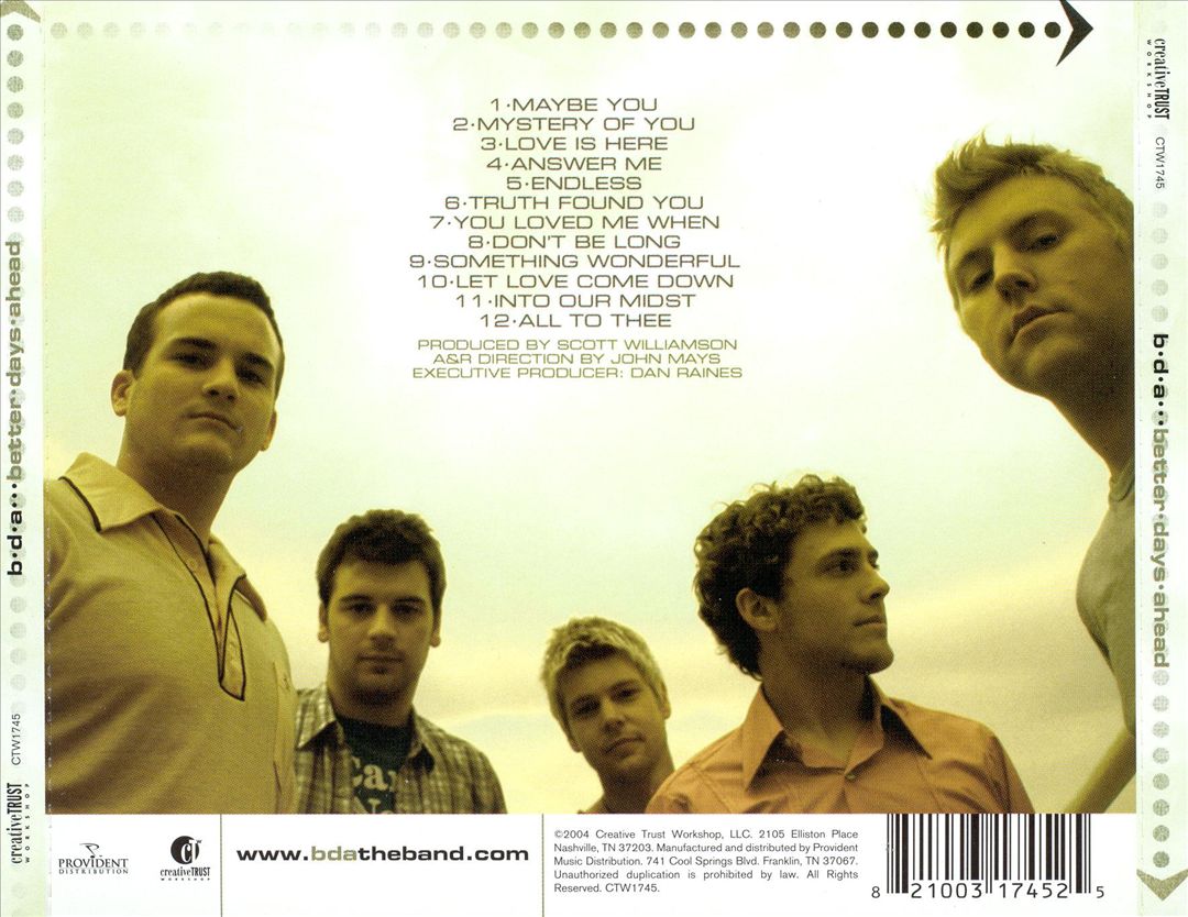 Better Days Ahead cover art