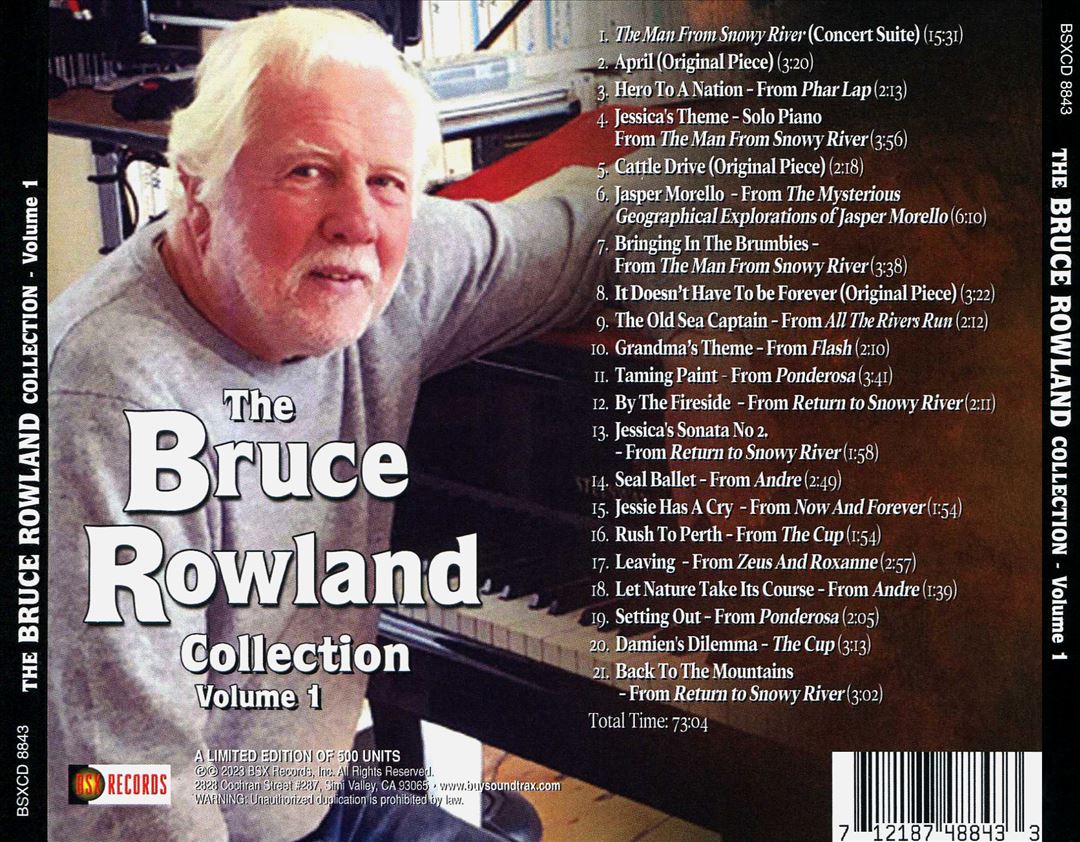 The Bruce Rowland Collection, Vol. 1 cover art