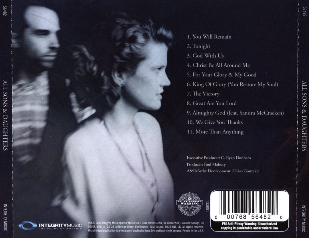 All Sons & Daughters cover art