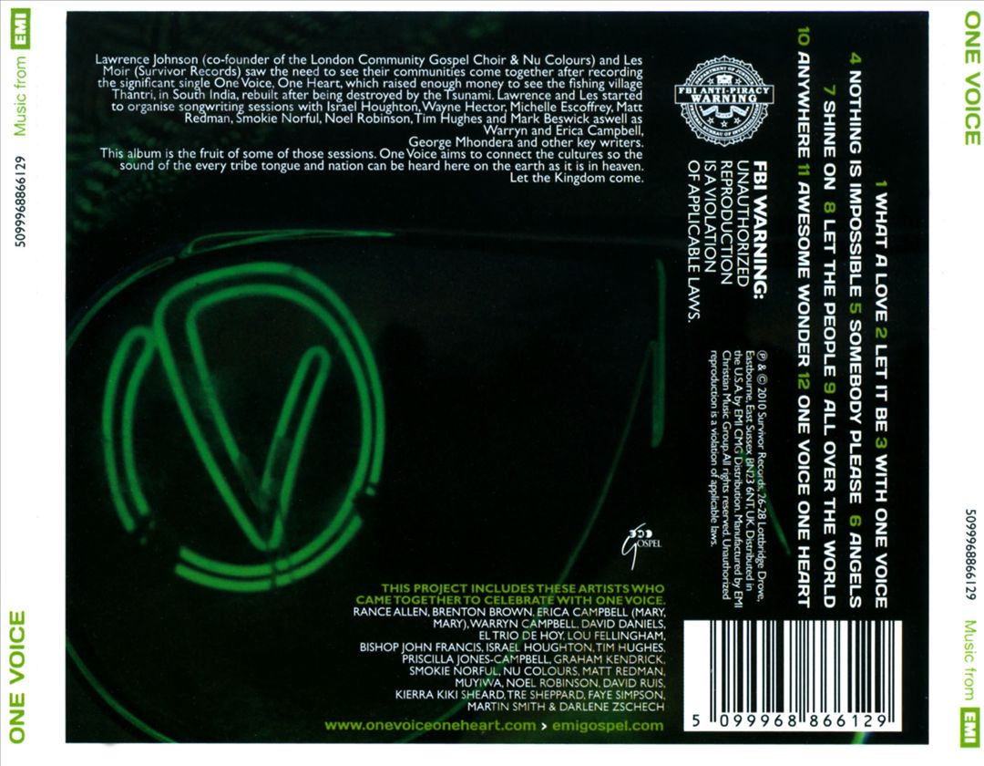 One Voice cover art