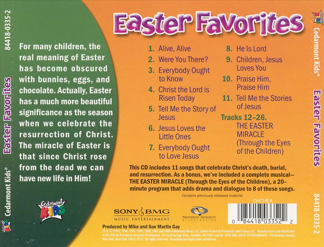 Easter Favorites cover art