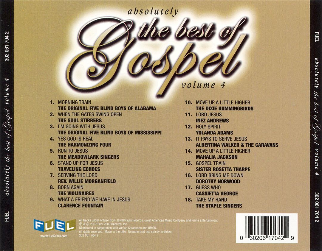 Absolutely The Best Of Gospel, Vol. 4 cover art