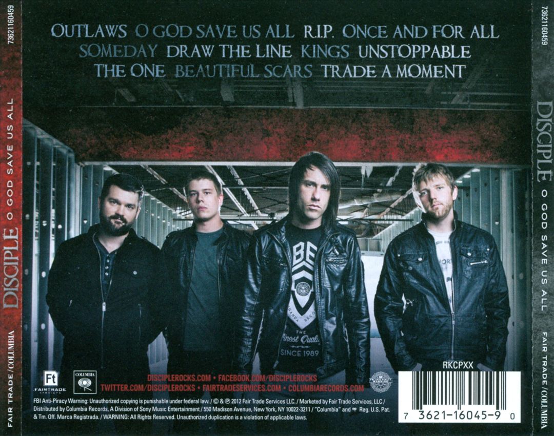 O God Save Us All cover art