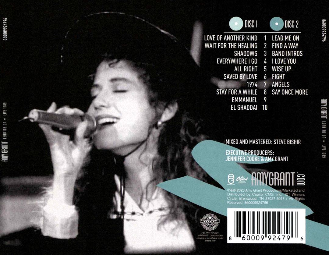 Lead Me on Live 1989 cover art