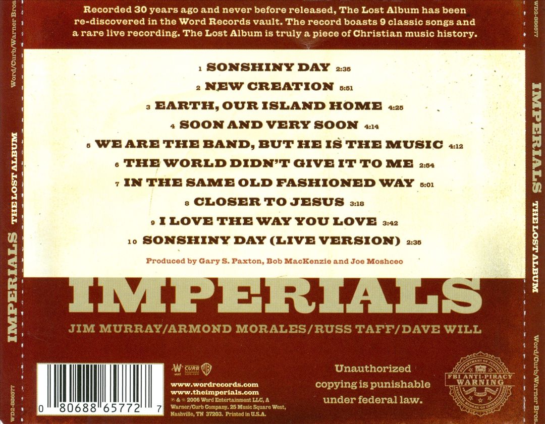 Lost Album cover art