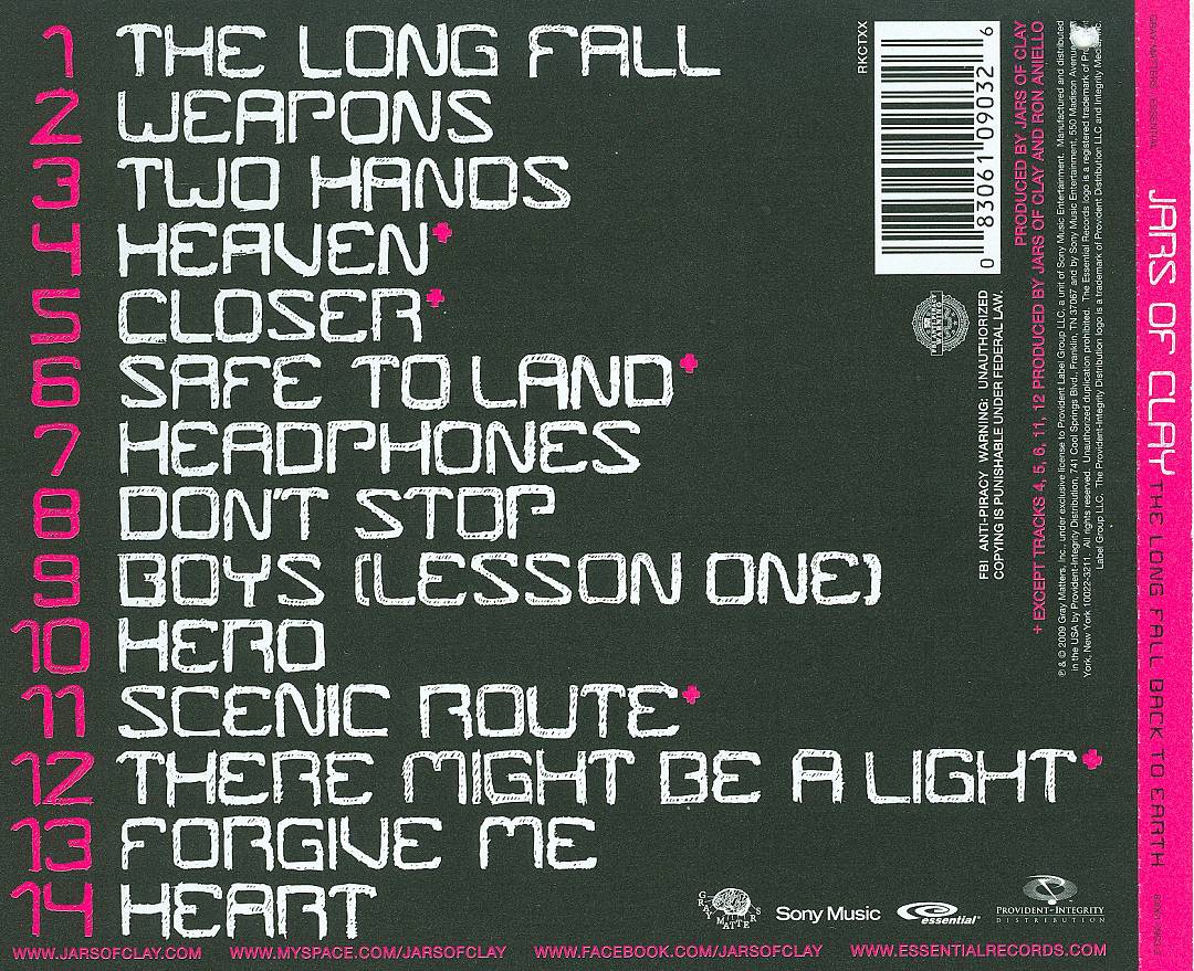 Long Fall Back to Earth cover art