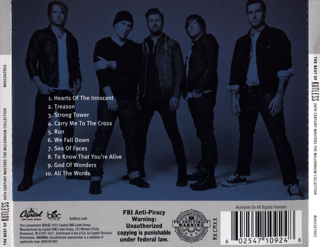 20th Century Masters: The Millennium Collection: The Best of Kutless cover art