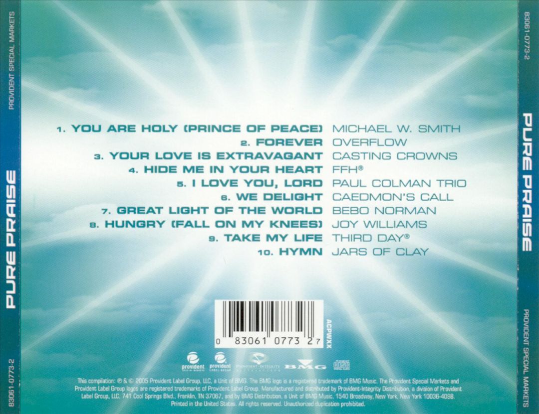 Pure Praise cover art