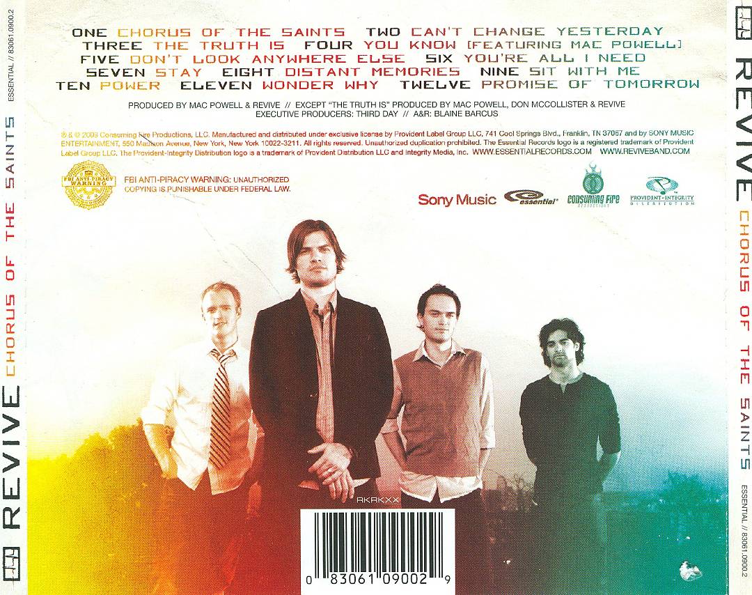 Chorus of the Saints cover art