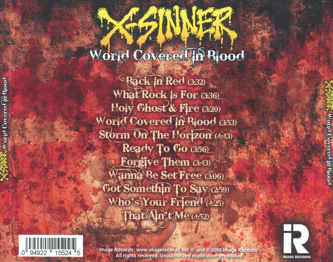 World Covered in Blood cover art