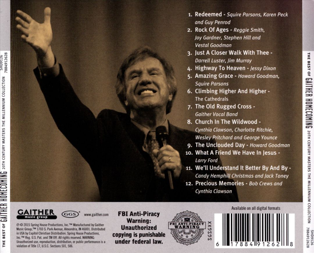 20th Century Masters: The Millennium Collection - The Best Of Gaither Homecoming cover art