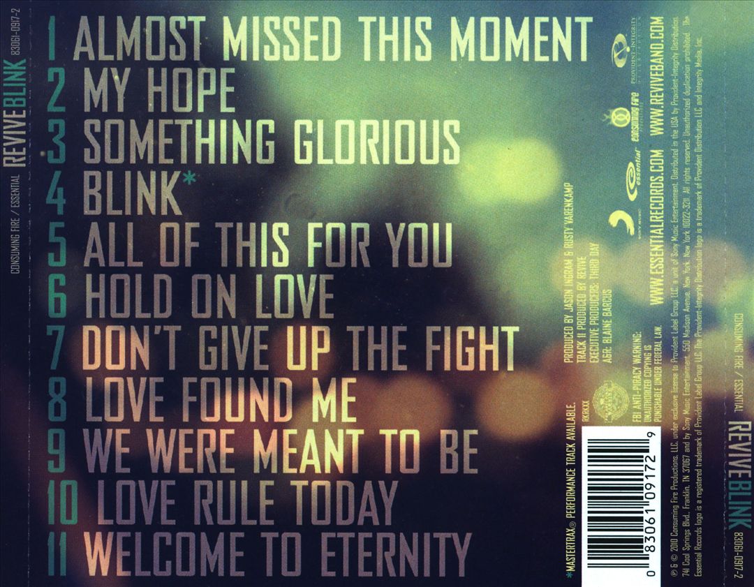 Blink cover art