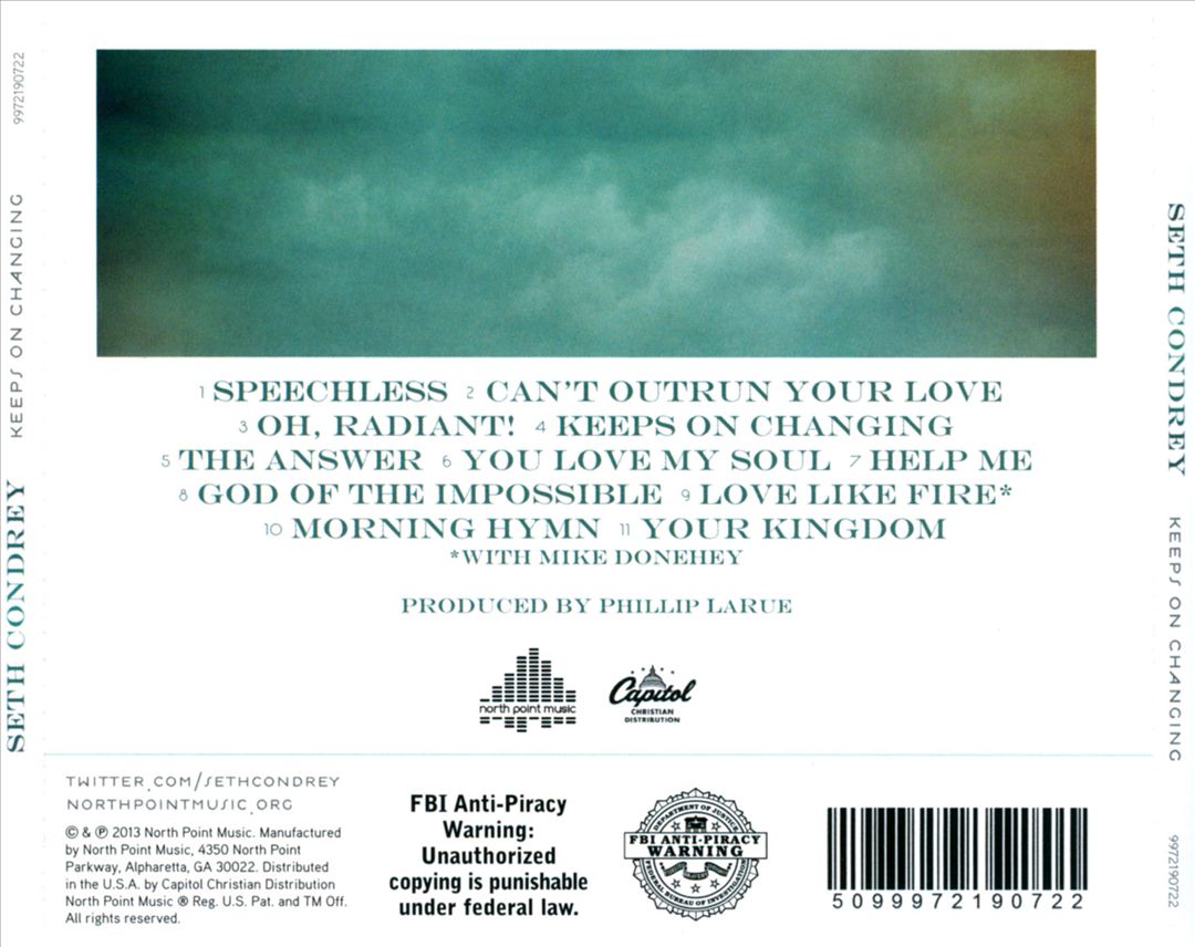 Keeps On Changing cover art