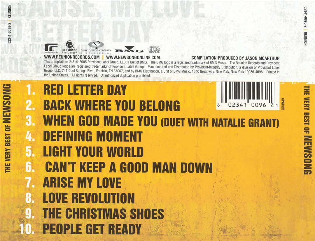 Very Best of NewSong cover art