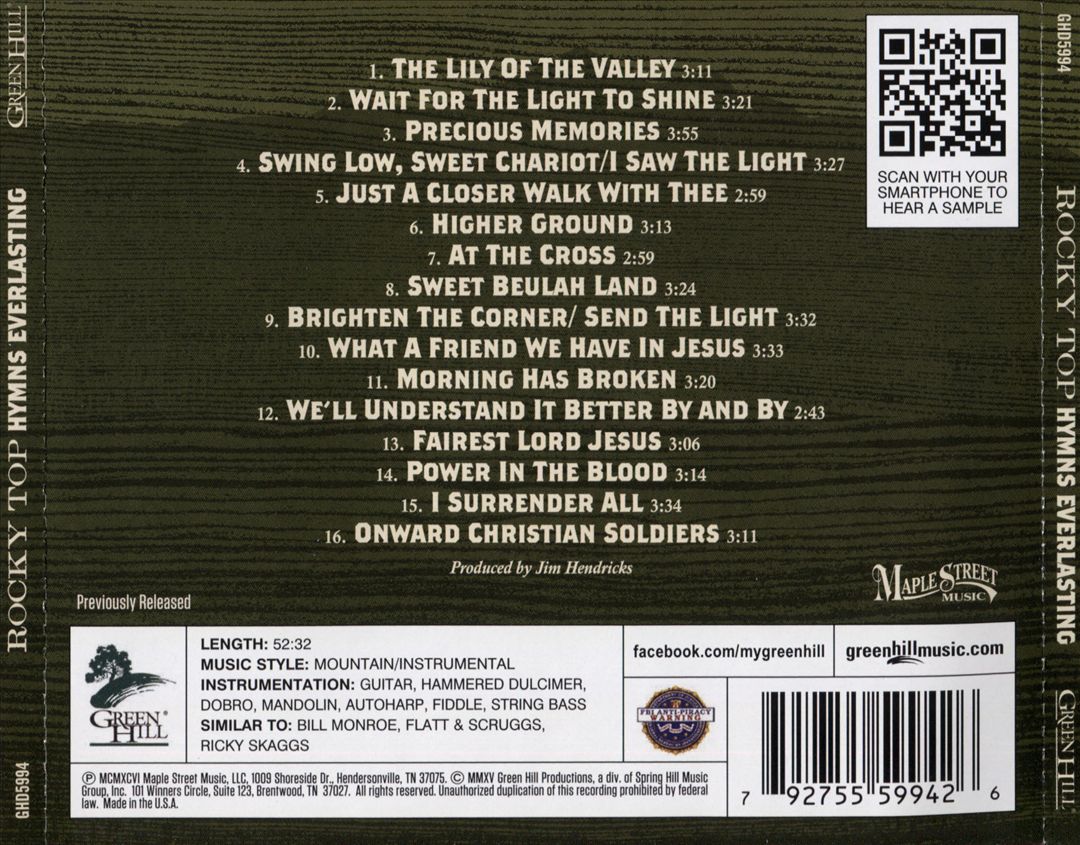 Rocky Top: Hymns Everlasting cover art