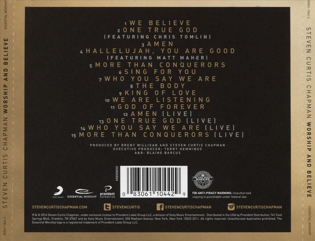 Worship and Believe cover art