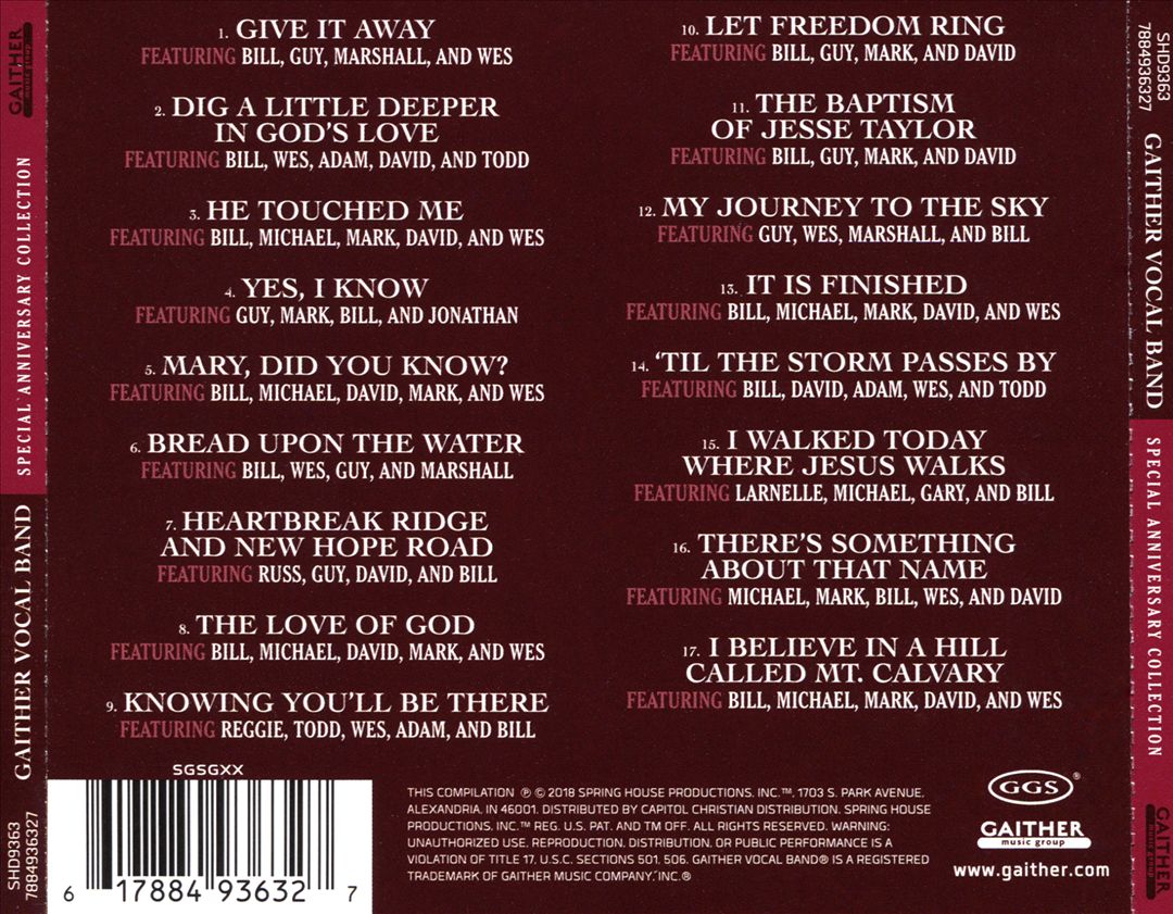 Special Anniversary Collection cover art