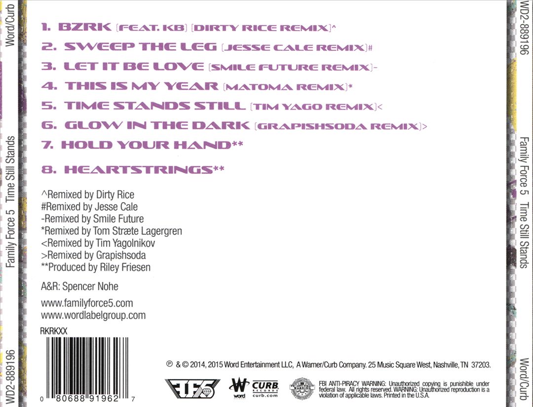 Time Stands Still cover art