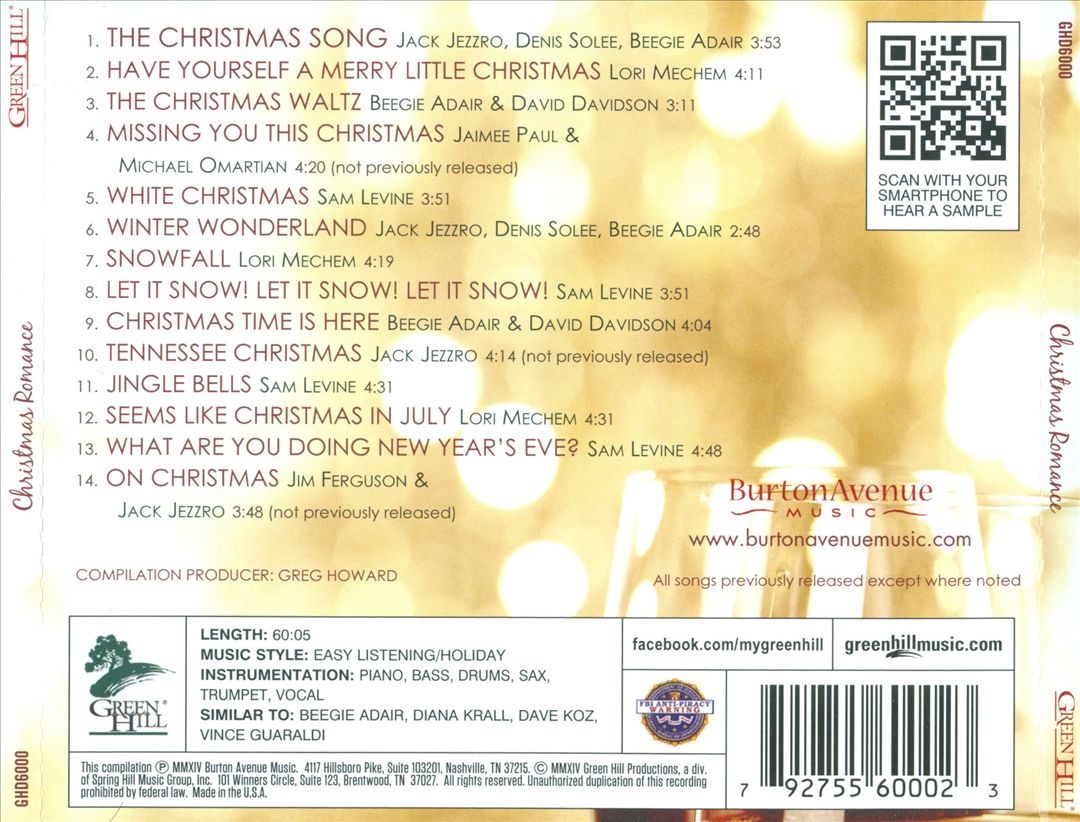 Christmas Romance: Romantic Holiday Favorites cover art